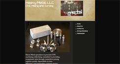 Desktop Screenshot of heavymetalllc.com